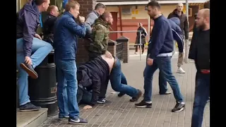 street fight драка фанатов цск спартак у метро 1905 года