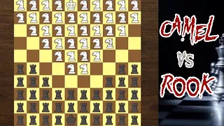 Wow 🔥 39 Camels Vs 39 Rooks Most bloody battle!! / Fairy chess