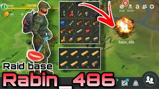 Raid base Rabin_486 | RaidTime ปล้นกันเถอะ | LDOE | Last day on earth : Survival
