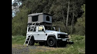 Land Rover Defender Rooftop Camping - North of England Road Trip