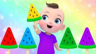 Watermelon Funny kids Song | 재미있는 어린이 동요 아이와 함께 듣는 노래 영어유치원 Nursery Rhymes