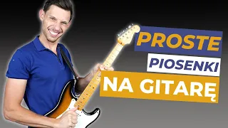 PROSTE Piosenki na Gitarę – 5 Utworów, które OD RAZU Zagrasz [Nauka+Akordy Na Gitare]