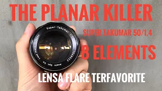Review Lensa Manual Super Takumar 50mm f/1.4 M42 Versi 8 Element!!! Highly Recommended!!!