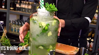 HOW TO MAKE COCKTAILS - 10 LITER MOJITO