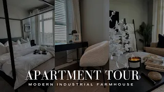 APARTMENT TOUR | Modern, Industrial, Farmhouse, Amazon Finds!