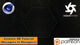 HEXAGONS IN HEXAGONS (Cinema 4D Tutorial)