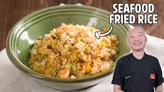 Super Quick & Easy Seafood Fried Rice