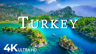 FLYING OVER TURKEY (4K UHD) - Relaxing Music Along With Beautiful Nature Videos(4K Video HD)