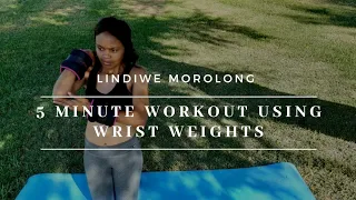 5 MINUTES workout Part 2|| using wrist weight