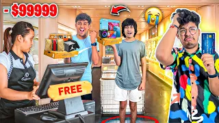 Anything You Can Fit In 1 Hand 😍I Will Pay For It  | WHO WILL WIN 1,00,000₹ CHALLENGE😱- Jash Dhoka