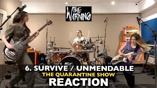 Brothers REACT to The Warning: Quarantine Show: 6. Survive, Unmendable 2020