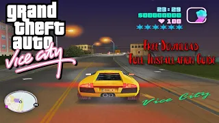 How To Install Deluxe Mod In Gta Vice City With 100% Proof  || SAQQI ||