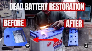 How to Repair Old Battery Cell in Local Workshop | Dead Battery Restoration