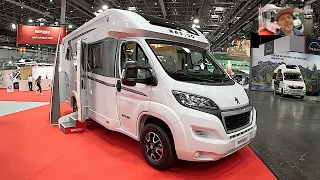 Rapido 606 F RV Camper Van 606F all new model 2024 Peugeot Boxer walkaround and interior K1408