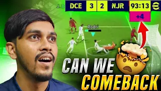 Will This Be The Most Intense COMEBACK in eFootball Mobile(90+ Min Thriller)🔥