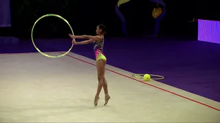 SANTOS Keila (BRA) - 2023 Rhythmic Junior Worlds Qualifications HO Individual