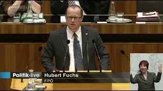 Hubert Fuchs zur Regierungserklärung Faymann II - Finanzen