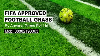 Artificial Turf Installation of Fifa Approved/Artificial Grass Installation in Football Ground DIY