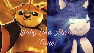 Sonic x Kung Fu Panda - AMV Baby One More Time[Jack Black Cover]