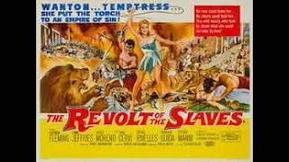 REVOLT OF THE SLAVES, trailer, 1961. Lang Jeffries.