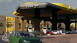 Gas Station Animation - MOH Designs