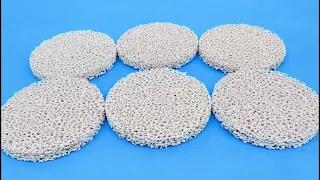 High Purity Foundry Zirconia Ceramic Foam Filter Dics for Casting