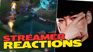 Reactions To Gumayusi Going Insane 1v2ing Ruler & 369 | Worlds 2023