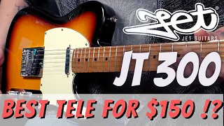 Jet Guitars JT 300 Demo   BEST Tele for $150!?