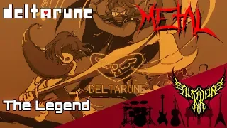 DELTARUNE - The Legend 【Intense Symphonic Metal Cover】