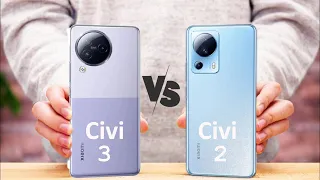 Xiaomi Civi 3 vs Xiaomi Civi 2