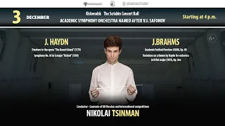 Orchestra Safonov conductor Nikolai Tsinman 3.12.22