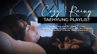 UPDATED | BTS #V Playlist - Cover Solo Unreleased  🎧 Cozy Rainy Vibe #Taehyung Solo Songs 💜 Relax