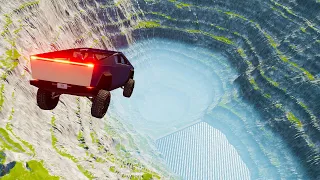 BeamNG Cliff of Death Vid 03 -  BeamNG.drive