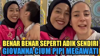 Benar Benar Seperti Adik Sendiri🥰 Momen Haru Ketika Giovanna Milana Mencium Pipi Megawati Hangestri