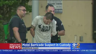 Robbery Suspect Surrenders After Overnight Standoff At Motel
