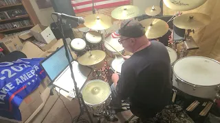 Sweet Hitchhiker by Credence Clearwater Revival Drum Cover Performed 🎭  Played by DRDRUMS
