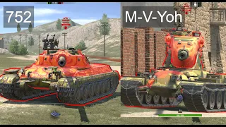 ЧТО ЛУЧШЕ ОБЪЕКТ 752 или M-V-Yoh Wot BLITZ