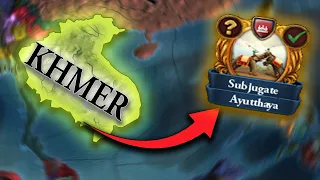 WHY has NOONE Played as KHMER? Eu4 1.34 Khmer (Eu4 Underrated Nations)