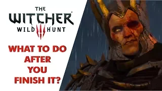 What to do in Witcher 3 after finishing main quest?