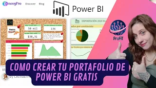 Como armar tu portafolio de Power Bi gratis. Sin pagar licencias. #data #powerbi #analytics