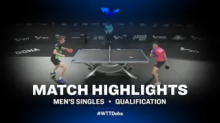 Li Hon Ming vs Bertrand Irvin | WTT Star Contender Doha 2021 | MS | Qual