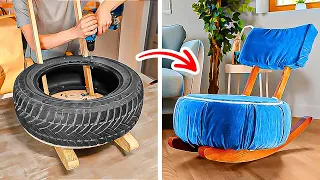 Ideas de Diseño de Reciclaje con Viejos Neumáticos de Coche