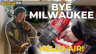 GOOD-BYE MILWAUKEE! Why A Heavy Duty Mechanic Is Switching To Air Tools