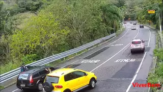 Acidente na Estr. Pacheco Carvalho, em Niterói