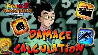 How DAMAGE CALCULATION Works [Updated Version] (read description) | Dragon Ball Z Dokkan Battle