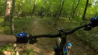 Northwoods Mountain Bike Trails. Hot Springs, AR. E Bike Ride P.1