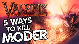 Valheim: 5 Ways to Kill Moder - Melee, Bow & Arrows, Tamed Wolves, Bonfires and Setting a trap