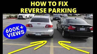 PARKING TIPS - How to CORRECT REVERSE PARKING || EASIEST Reverse Parking Method 👌👌|| Toronto Drivers