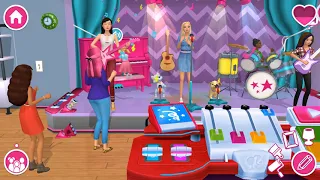 Barbie Dreamhouse Adventures - Barbie & Friends Join The Concert And Sing Happily - Game For Girls