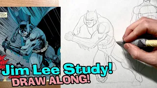 Learning From Jim Lee! Live Drawing Practice! *Draw Along*